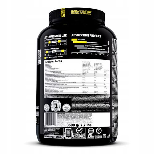 OLIMP Gain Bolic 6000 3,5kg WĘGLOWODANY BIAŁKO WPC na Arena.pl