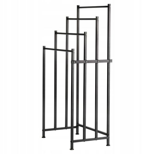 Stojak NA RĘCZNIKI 4 poziomowy wieszak łazienkowy podłogowy stojący na Arena.pl