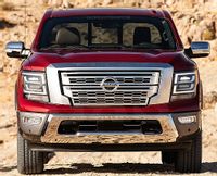 Nissan Titan - Chromowane Listwy Chrome Grill Atrapy Zderzaka Tuning