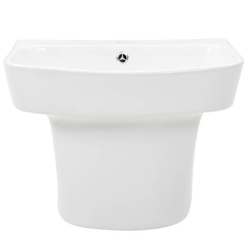 Umywalka ścienna ceramiczna biała 500x450x410mm na Arena.pl