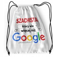 Plecak Dla Szachisty Sportowy Szkolny Worek Torba Z Nadrukiem Ze Zdjęciem