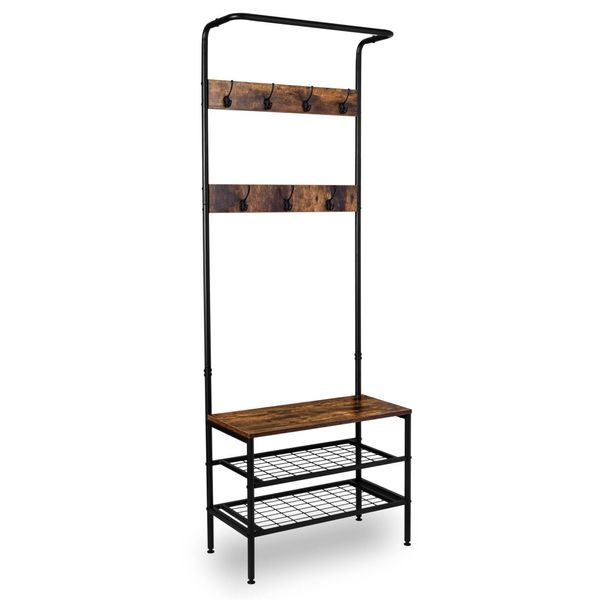 Wieszak loftowy do przedpokoju Odrys zdjęcie 2