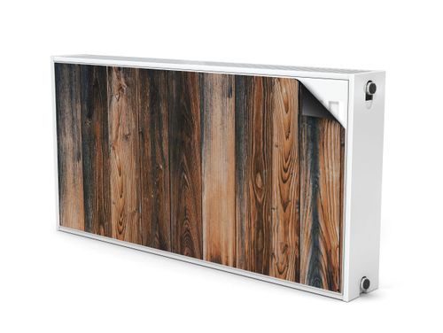 Osłona MAGNETYCZNA Na Grzejnik Pionowe Rustykalne Deski 80cm x 60cm na Arena.pl