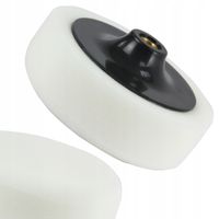 Gąbka Polerska 150Mm Biała Twarda Z Gwintem M14 Mp0476