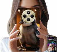 ETUI DO XIAOMI REDMI 14C 4G - SŁODKI PINGWIN, TUPTAK, MADAGASKAR WZORY