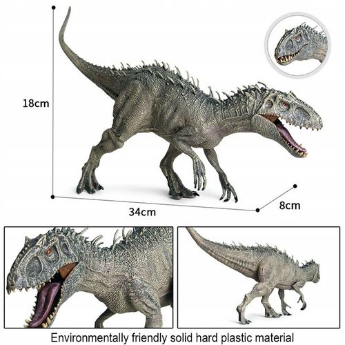 DINOZAUR T-REX RYCZY CHODZI FIGURKI 34CM na Arena.pl