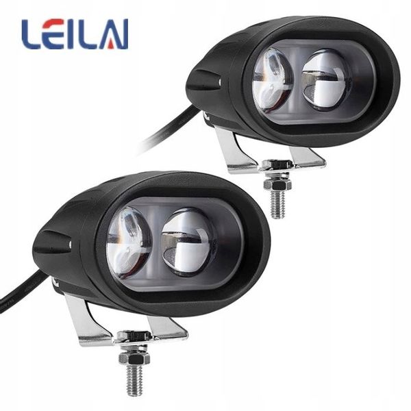 2 x Halogen led doświetlacz 20 W soczewkowy 4-D zdjęcie 2