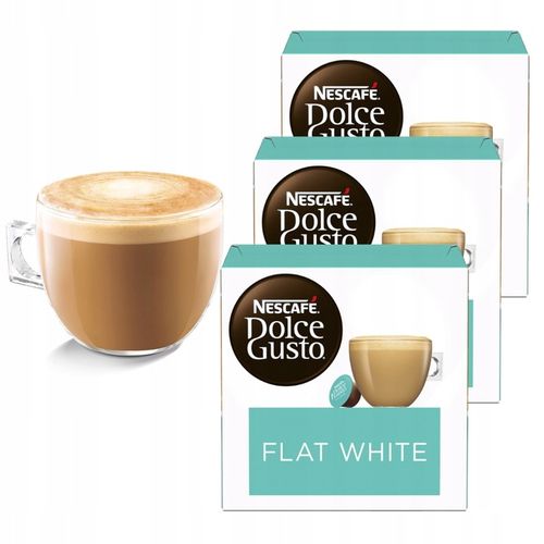 Dolce Gusto Flat White kawa 48 kapsułek 3x16 sztuk na Arena.pl