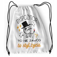 Plecak Sportowy Szkolny Dyspozytora Worek Torba Z Nadrukiem Ze Zdjęciem