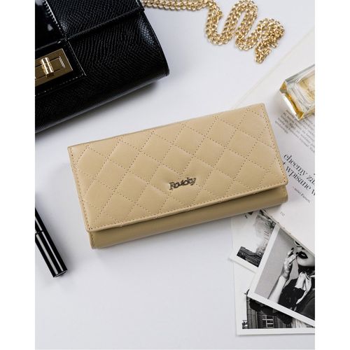 skórzany portfel damski w orientacji poziomej na zatrzask - rovicky na Arena.pl