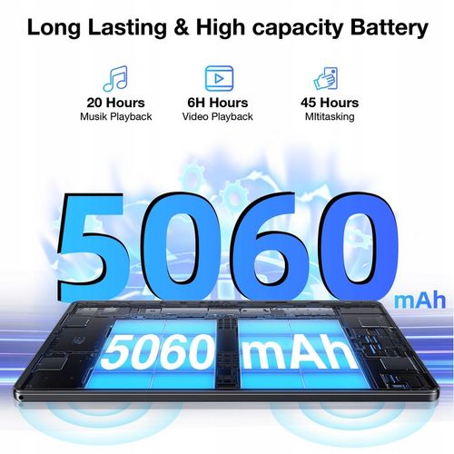 Tablet DOOGEE U9 10.1 7GB+64GB” IPS 5060mAh OTG/WiFi6/1TB/BT5.0 Android13 na Arena.pl