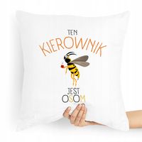 Poduszka Prezent Dla Kierownika Jest Osom Z Nadrukiem Ze Zdjęciem