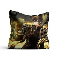 Poduszka kwadratowa Genshin Impact - Zhongli