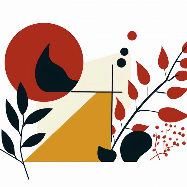 Plakat 100x100cm Ogień i Flora zdjęcie 1