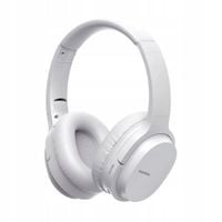 Słuchawki Bezprzewodowe TONSIL R45BT Nauszne Bluetooth BT ANC TWS MIC BIAŁE