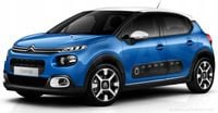 CITROEN C3 - Listwy CHROM na drzwi boczne dekoracyjne chromowane