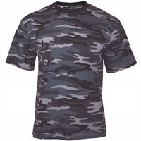 Koszulka Męska Wojskowa Mil-Tec T-Shirt pod mundur bawełniana Dark Camo XL