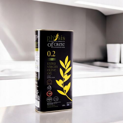Oliwa z Oliwek Extra Virgin 1,5L Physis of Crete 0,2% +BUTELKA 250ML Gratis na Arena.pl
