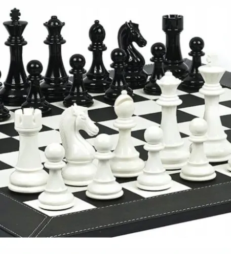 SZACHY KLASYCZNE 25X25 GRA SKŁADANE SZACHOWNICA na Arena.pl