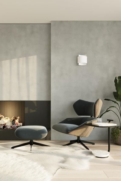 Lampa ścienna do sypialni Impact SL857 Sollux metalowy kinkiet biały zdjęcie 5