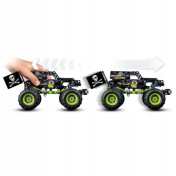 LEGO TECHNIC Monster Jam Grave Digger 42118 + GRATIS List do Mikołaja! zdjęcie 3