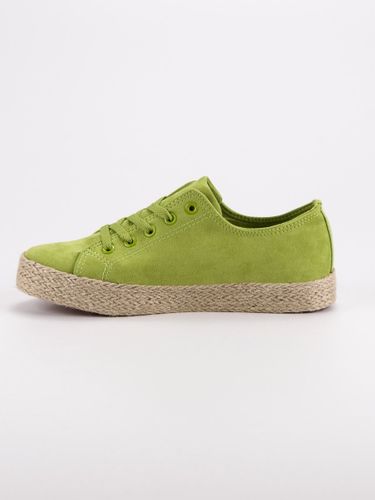 ZIELONE TRAMPKI ESPADRYLE Rozmiar - 40 na Arena.pl