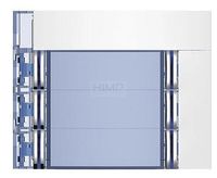 SFERA: Plakietka modułu z 2x4 przyciskami - 2X3 przyciski - Biała Legrand 352162