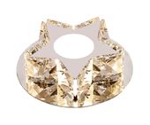 Lampa sufitowa CRYSTAL STAR kryształ PLAFON12cm Kinkiet LED 3W Wobako
