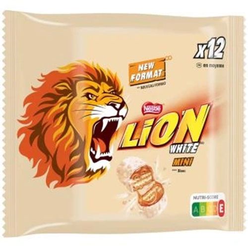 LION WHITE MINI 12 szt 237g KARMEL W BIAŁEJ CZEKOLADZIE na Arena.pl