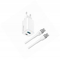 Szybka ładowarka GaN 45W 2 wejścia USB i USB-C z kablem do Xiaomi 13