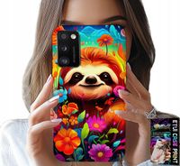 ETUI DO SAMSUNG GALAXY A41 - KOLOROWE WZORY KOALA ZWIERZĘTA + SZKŁO