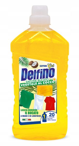 Delfino Żel Do Prania Bucato Cocco 1 L zdjęcie 1