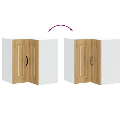 Szafka ścienna narożna kuchenna, Kalmar, dąb artisan na Arena.pl