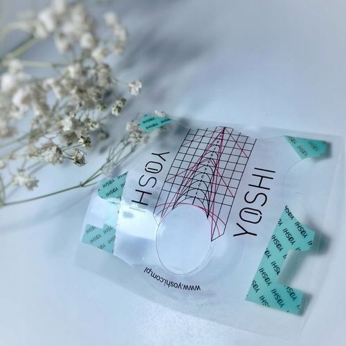 Yoshi Szablon Do Przedłużania Paznokci plastikowe formy Transparentne na Arena.pl