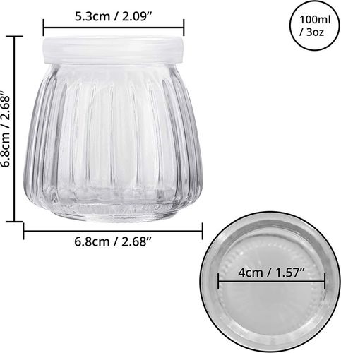 Szklane Słoiki Na Żywność Przyprawy Belle Vous 100 na Arena.pl