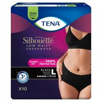 Tena Silhouette Lady Pants Plus Black dyskretna bielizna chłonna L 10 szt.
