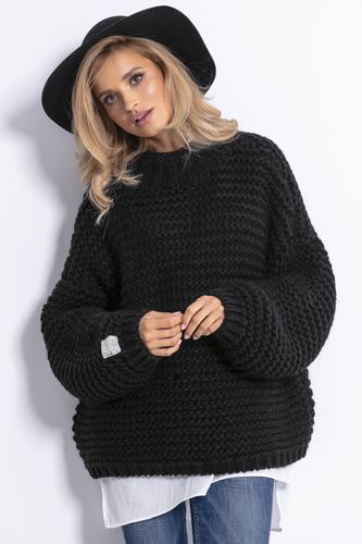 Sweter CHUNKY KNIT F790 Mocca S/M na Arena.pl
