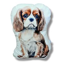 Poduszka piesek przytulanka maskotka z psem cavalier king charles spaniel