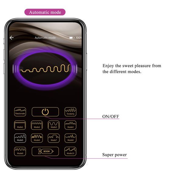 Pretty Love - Klay, 10 Vibration Functions 10 Thrusting Settings Mobile App zdjęcie 12