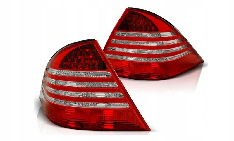 Lampy Tylne MERCEDES S-KLASA W220 98-05 RED WHITE zdjęcie 1