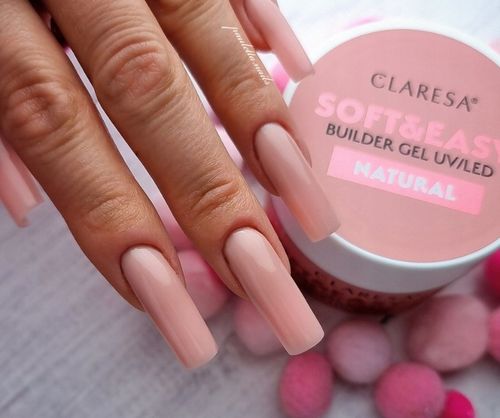 CLARESA SOFT&EASY BUDUJĄCY ŻEL DO PAZNOKCI SAMOPOZIOMUJĄCY NATURAL 45G na Arena.pl