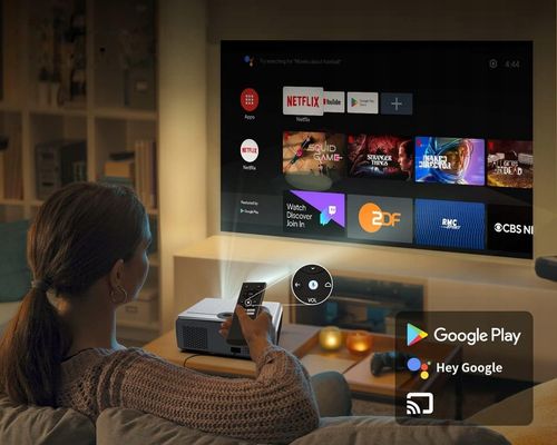 Projektor Rzutnik 30000lm WiFi Android Google TV FULL HD 4K Autofocus LED na Arena.pl