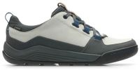 Clarks Półbuty męskie - AshcombeRunGTX Gore-Tex - rozmiar 40 - Szary nubuk