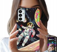 ETUI DO SAMSUNG GALAXY M23 - KOCI ASTRONAUTA KOT KOSMOS OBUDOWA CASE