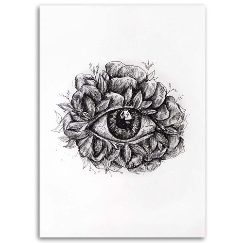 Deco Panel, Oko abstrakcja 70x100 na Arena.pl