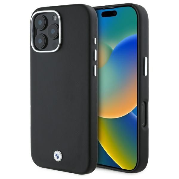 Etui BMW do iPhone 16 Pro 6.3"", Czarny MagSafe zdjęcie 1