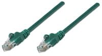 PATCH CORD INTELLINET CAT5E UTP 1,0M ZIELONY 100% MIEDŹ 318945