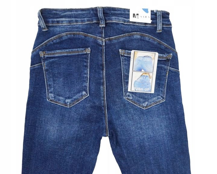 tujkama_M.SARA SPODNIE JEANSY WYSZCZUPLAJĄCE PUSH zdjęcie 5