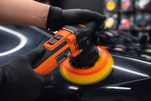 ADBL ROLLER MASZYNA POLERSKA 9MM zestaw na mocne zarysowania pasta + futro na Arena.pl