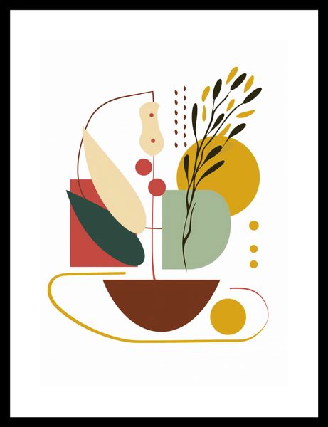 Plakat 25x35cm Harmonia Natury Martwej zdjęcie 3
